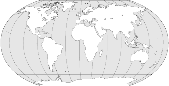 world map outline for children. world outline map